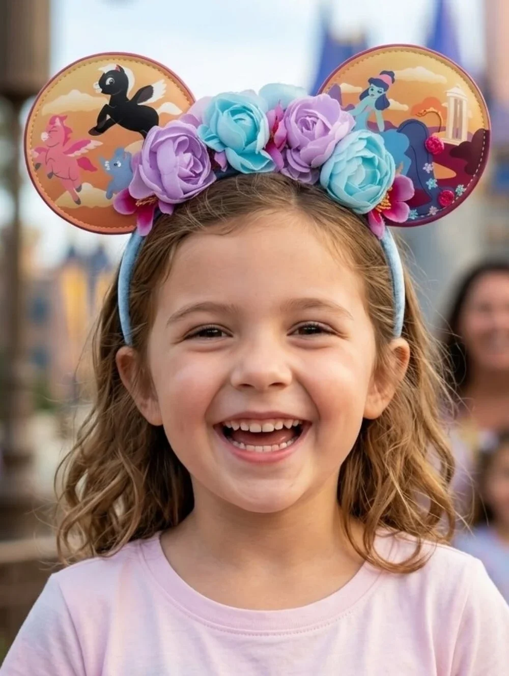 Disney Park Fantasia 85th Anniversary Pastoral Symphony Mickey Ear Headband NWT